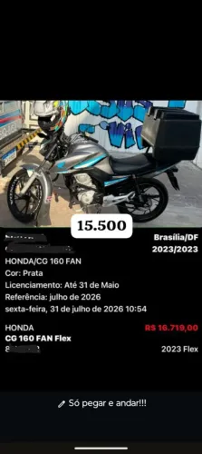 Moto fan 160 2023