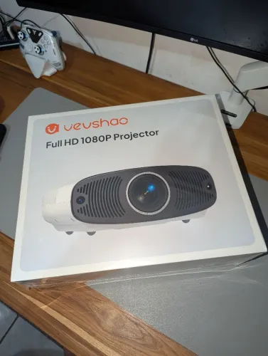 Projetor Vevshao A22 1080P Selado 10x S/Juros