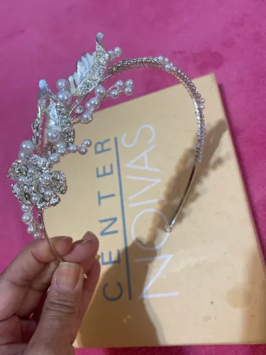 Tiara de noiva nova noiva