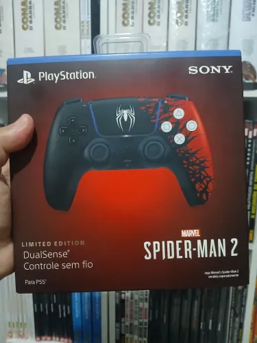 Controle ps5 edição limitada Spiderman