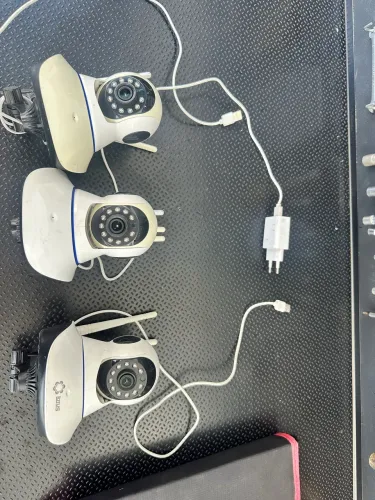Câmeras funcionando