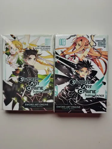 Sword Art Online - Fairy Dance - Vol 1 e 3 (Lacrado) Em Inglês