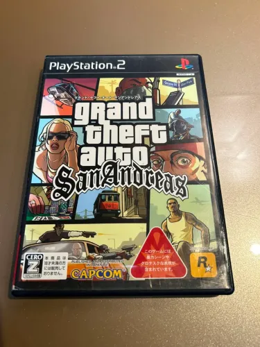 GTA San Andreas original japonês Play Station 2