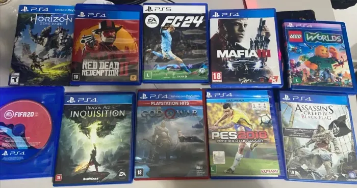JOGOS PS4 APARTIR DE :
