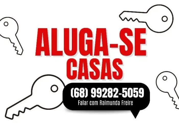 Duas Casas Disponíveis para Aluguel - Excelente Localização 