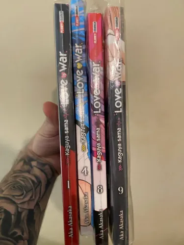 Mangá kaguya sama love is war 1/4/8/9