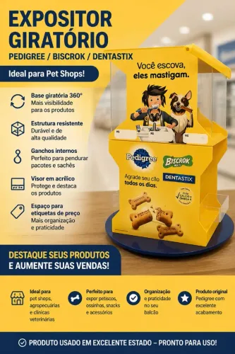 Expositor giratório Pedigree