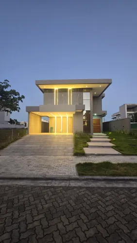 Casa pra locação na cidade alpha Ceará em Eusébio, terras Alphaville Ceará 1, projetada