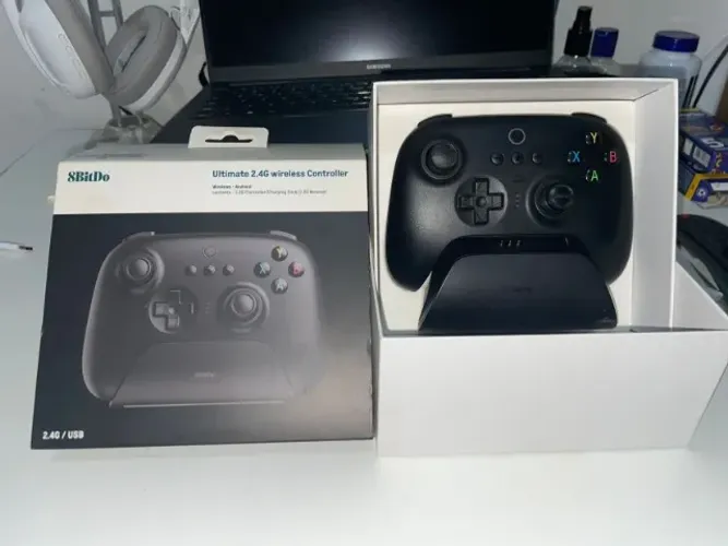 Controle 8BitDo Ultimate com Base Carregadora - Original