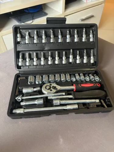 Kit ferramentas 46 peças NOVO