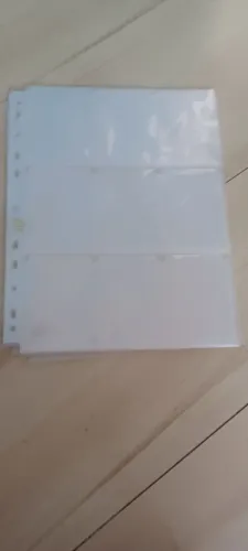 Refil Plástico para Cards com 9 bolsos para pokemon etc