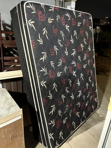 Cama box casal conjugada