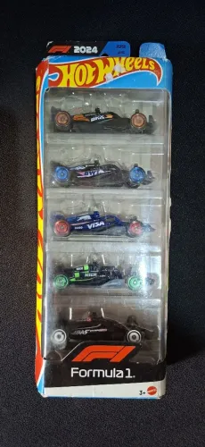 Hot wheels fórmula 1 pec com 5