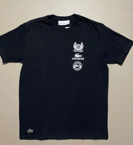 Camiseta Preta Logo Branco