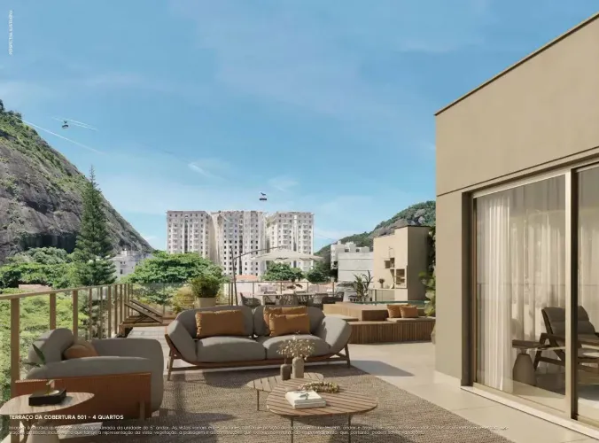 Oba Urca vista Pão de Açúcar direto construtora