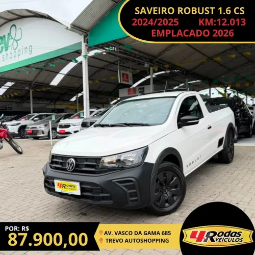 Volkswagen Saveiro Robust 1.6 Total Flex 8V 2025
