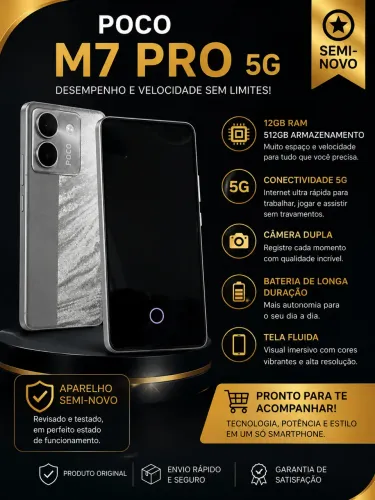POÇO M7 PRO 5G