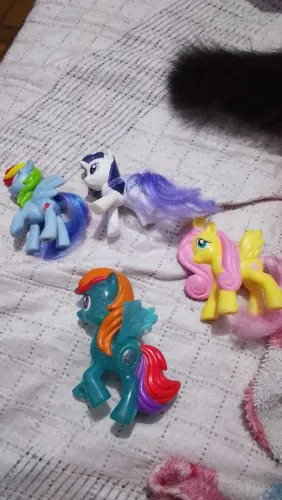 3 MY LITTLE PONY + UMA SUCATINHA ANOS 200 ORIGINAL
