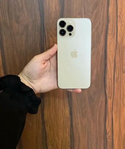 iPhone 13 pro max dourado 128GB, 6 meses de garantia