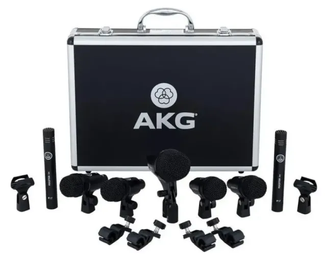 Kit de Microfones para Bateria AKG Drum Set Session I (Novo)