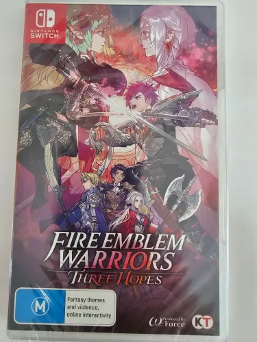 Fire Emblem Warriors: Three Hopes. Jogo de Nintendo Switch.