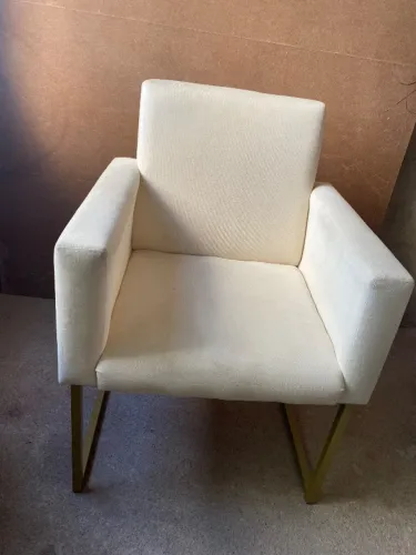 Poltrona Elegante Off White 