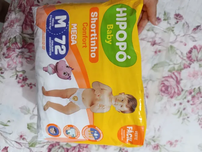 Fralda M hipopo