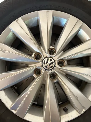  4 Rodas Aro 15 com Pneus - Só Montar e Usar