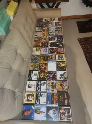 Coleção com 52 CDs Nacionais - Todos Funcionando e Originais