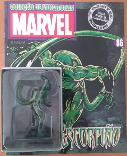 Escorpião - Coleção de Miniaturas Marvel Eaglemoss n. 86 (novo)