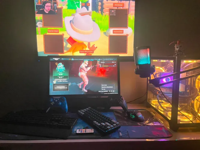 PC gamer completo.