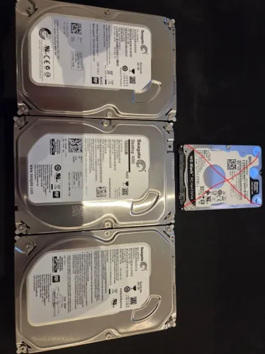 HD 3.5 de 1TB ,500gb vários modelos
