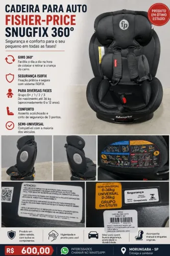 Cadeirinha infantil