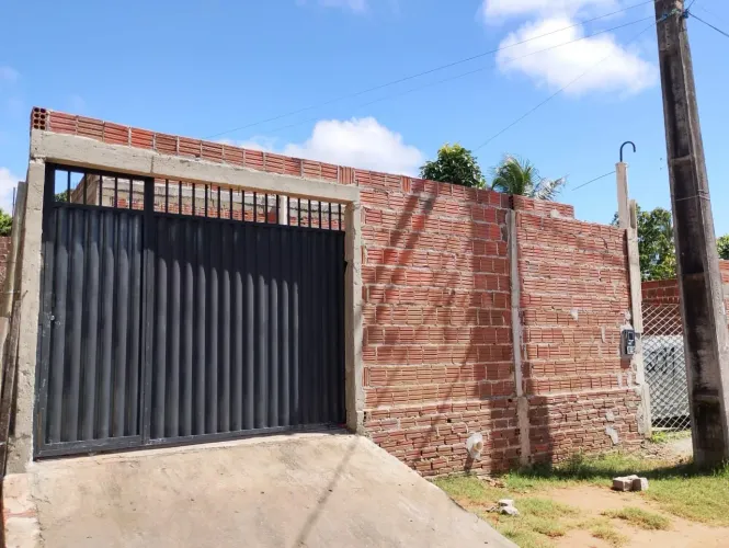 Casa em fase de acabamento