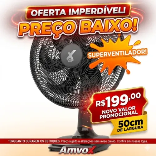 Ventilador De Mesa Turbo 50cm