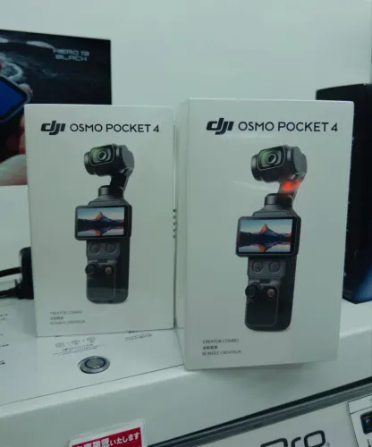 LANÇAMENTO DJI OSMO POCKET 4 - Creator combo ( LACRADO )