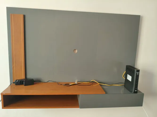 Rack painel sala TV até 50"