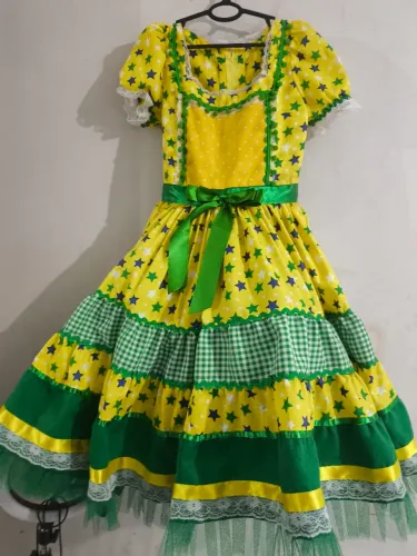 Vestido quadrilha
