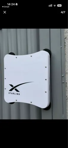 Case de teto Starlink (Branco)