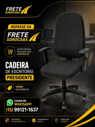 Cadeira de Escritório Presidente (DESAPEGO)