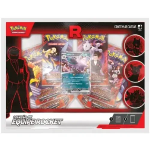 Pokémon TCG Box Coleção Ex Equipe Rocket Nidoking