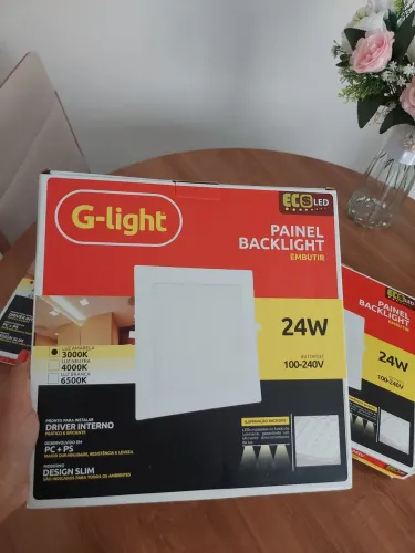 Painéis LED G-Light - 24W (Design Slim)