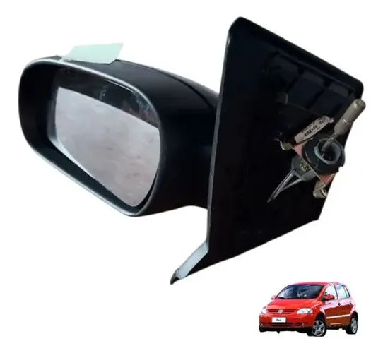 Retrovisor Lado Esquerdo Controle Manual Vw Fox 1.0 2005