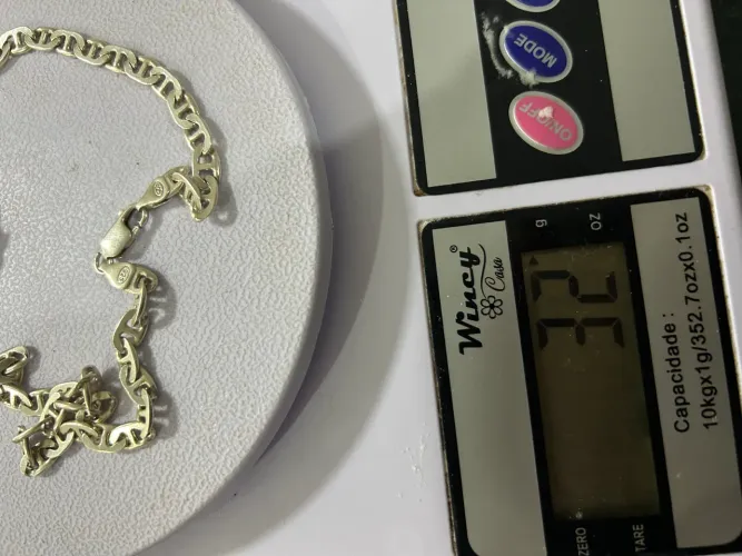 cordão de prata 925 32g