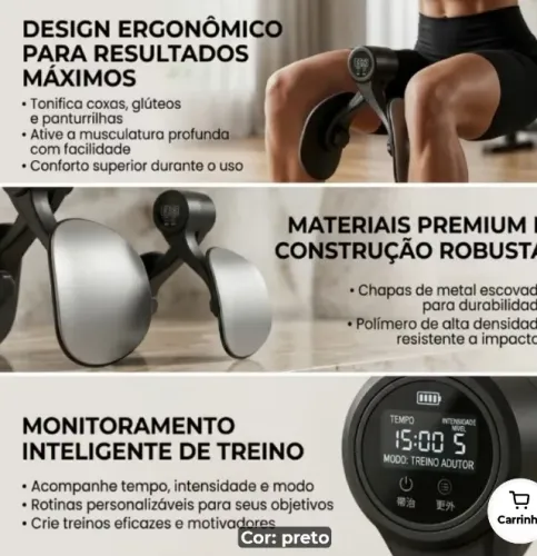 Equipamento de fortalecimento para assoalho pélvico treino muscular