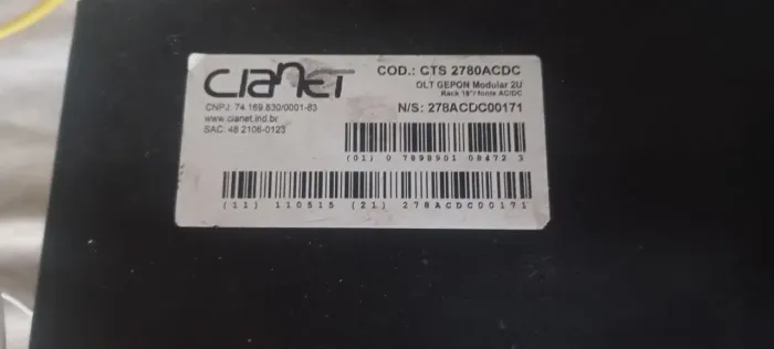 OLT EPON CIANET 6PON