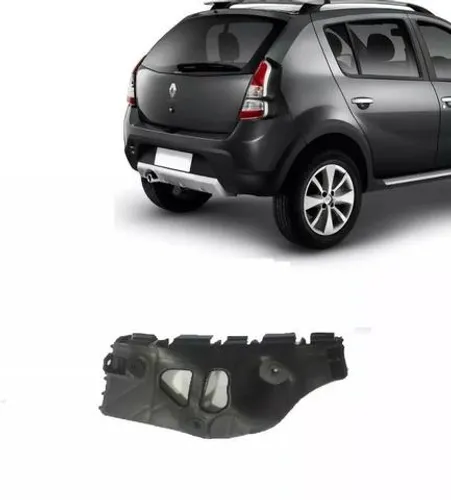 Guia Suporte Parachoque Traseiro Sandero 2009 a2014 Esquerdo