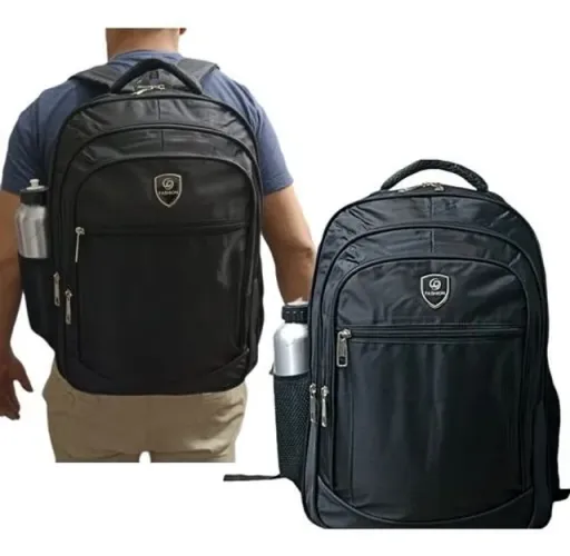 Mochila Juvenil Universitária Notebook Unissex Reforçada Cabo de Aço