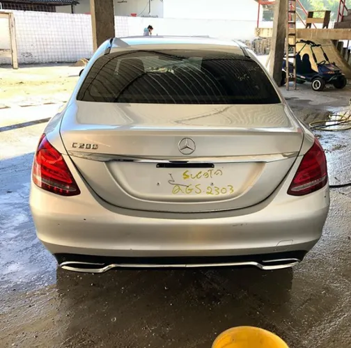 Mercedes C200 2016 Airbag Retrovisor Parachoque Lanterna Farol Porta Motor Sucata