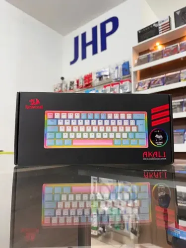Teclado Mecânico Redragon Akali 60% Rainbow Switch Marrom | Parcela Sem Juros | Curitiba